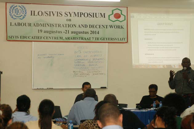 ILO-SIVIS symposium 2014 (19.8 t-m 21.8) - Dag 2
