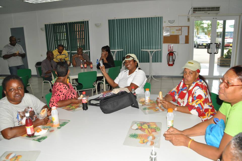 17e Hogerkaderopleiding field trip van Staatsolie Mij. Suriname
