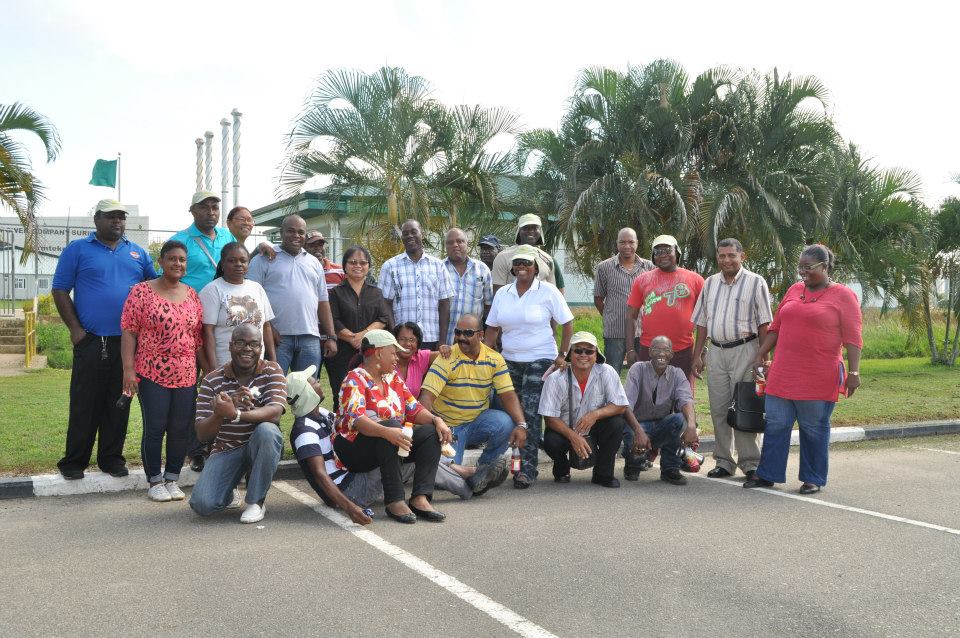 17e Hogerkaderopleiding field trip van Staatsolie Mij. Suriname